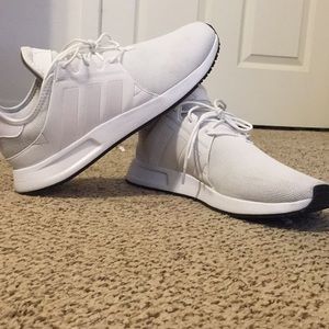 Adidas Triple White running shoes